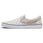 Vans Classic Slip-On ruuduline - French Oak Unisex tossud kreemikas VN0A7Q5DBLL 36