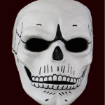 Halloweeni Kolba Mask James Bondi 007 Kummitusn&auml;o Kost&uuml;&uuml;m Pidudeks Ja &Uuml;ritusteks white