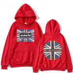 O-Oasis Graafilised Hupparid Briti Rokkansambel Vintage Hupparid Meeste Naiste Hip Hop Mood Pikkade Varrukatega &Uuml;le suuruse Pullover S
