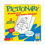 Jeu de soci&eacute;t&eacute; Pictionary - Mattel Games - &Eacute;dition 40&egrave;me anniversaire - Pour deux &eacute;quipes - Multicolore - 10 joueurs