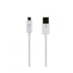 C&acirc;ble USB - MYWIGO - 1 m - Blanc/Noir - Transfert de donn&eacute;es - Garantie 2 ans