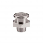 Engrasoir recto t&ecirc;te plate - Umeta - DIN 3404 - Type M22 - R.1/4 -19 BSPP - L.21.5 mm - &Oslash;22 mm - Acier - Multicolore