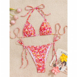 Uus Naiste Paeltega Bikiinid Ujumisriided Esmaklassiline Ujumisriietus Seksikas Rannakost&uuml;&uuml;m Suvine Mood L