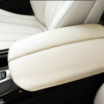 Nahast K&auml;etoe Kate BMW X5 E70 2007 2008 - 2013 Jaoks F15 2014 2015 - 2018 Autode Stiil Keskkonsooli Kate K&auml;etoe Kate Liist Beige 14-18