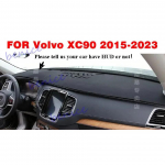 Must Nahast Armatuurlaua Kate Armatuuri Kaitsealus Matt Volvo XC90 2015- jaoks PU
