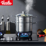 Fissler Wafu 2-osaline keedun&otilde;ude komplekt aurutajaga