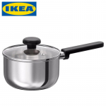 IKEA MIDDAGSMAT 2L roostevabast terasest kastrul kaanega