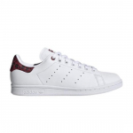 Adidas Naiste Stan Smith Valge Collegiate Burgundia EE4896 EU 38.5 burgundiapunane/valge