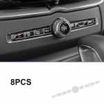 Suitable for Volvo XC60 XC90 S60 S90 V60 V90 central control adjustment button sticker interior decoration 8pcs