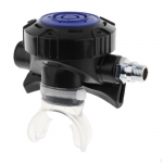 Breath Adjuster for Underwater Use in Scuba Diving 2ND Stage Regulator sinine