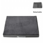Superpehme m&auml;luvahust koeravoodi matt-Eemaldatav pestav kutsusofa madrats Suure koera lemmiklooma voodipesu Mugav lemmiklooma mati tarvikud S 75X50X10CM
