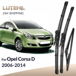 Opel Corsa D 2006-2014 2007 2008 2009 2010 jaoks Esiklaasi ja tagaklaasi kojamehe terad Tuuleklaasi puhastusharjad 26 +16 +12 Right hand drive