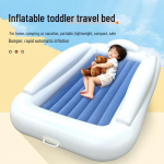 V&auml;litingimustes t&auml;ispuhutav beebimadrats eemaldatava karusnahkse t&otilde;stetud k&uuml;ljekaitsmega Beige Children's Bed