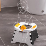 Portable Foldable Seat for baby , Camping, Car Traveling etc