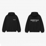 Unisex FW24 Essentials Huppar: Stiilne topelt&otilde;mmeldud Ameerika stiilis kapuutsiga meeste, naiste, paaridele L