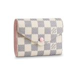 Louis Vuitton Victorine rahakott Valge Damier Azur l&otilde;uend Naiste rahakotid N64022 Box(Basic Set+Box)