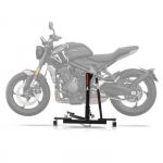 L&egrave;ve moto centrale - ConStands Power-Evo - Compatible Triumph Trident 660 - Capacit&eacute; 300 kg - Noir