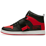 Anta Slip Resistant, Abrasion Resistant, Lightweight Mid top Skateboard Shoes Men's Red Black 91938060-11 39
