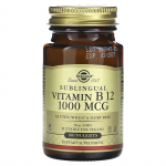 Solgar, Keeles&uuml;litatav vitamiin B12, 1000 mcg, 100 tabletti