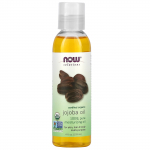 NOW Foods, Solutions, sertifitseeritud orgaaniline jojoba&otilde;li, 4 fl untsi (118 ml)