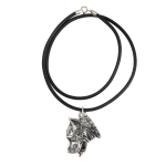 Presa Canario, Dogo Canario, Canary Mastiff I - Necklace with dog, silver-plated pendant for dog fan, unique jewelry by Art-Dog brand