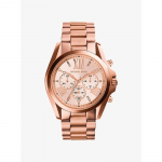 Michael Kors Suur Bradshaw Roosa Kuldse Tooniga K&auml;ekell MK5503 roosa