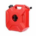Bidon de r&eacute;serve moto - Bagtecs JC5 - 5 L - Support fixation - Plastique haute r&eacute;sistance (rouge)
