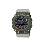 CASIO Meeste vedelkristall/analoog kahekordse n&auml;iduga seeria kell GA-900HC-3APR0-person Black Dial