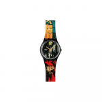SWATCH Unisex 34mm Must Kell GB210 GB210 Black Dial