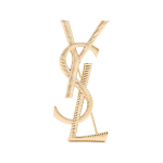Saint Laurent Cassandre &Uuml;hev&auml;rviline Metallist Rinnam&auml;rk Naiste aksessuaarid Kuldne 804317Y15008030 Basic Packaging-Dust Bag+Box,F,Gold
