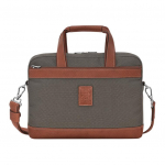 Longchamp Boxford T&otilde;mblukuga Kangast ja Nahast Crossbody S&uuml;learvuti Portfelli K&auml;ekott &Otilde;lakott Meeste kotid S&otilde;jav&auml;eroheline Pruun 1486080042 Army Green Brown