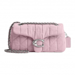 Coach Tabby 26 Klassikaline logo nahast crossbody &otilde;lakott Keskmine Naiste kotid Hele-roosa CBG31-LHY24 Basic Set (Bag+Dust Bag)