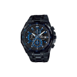 Casio Meeste EDIFICE Must Kell EFR-539BK-1A2 EFR-539BK-1A2 Black/Blue Dial