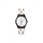 SWATCH Meeste 34mm Valge Kell GZ317 GZ317 White