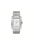 Tissot naiste kvartskell, 100m veekindel, roostevabast terasest rihm T061.310.11.031.00 valge