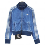 adidas Adicolor Denim Jooksujakk Indigo Denim JD2570 Naistele XL sinine