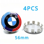 4X BMW 50 aasta embleemid 56mm 68mm ilukilbid veljekapslid veljekatted BMW jaoks