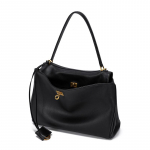 Ehtsa Nahaga &Uuml;he K&auml;epidemega Kotid Naiste K&auml;ekotid Naiste &Otilde;la- Crossbody T&otilde;mblukuga Kott Suure Mahutavusega Moekas Kaenla all Kandmise Kott big 35x12x25cm must