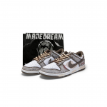Nike Dunk Kulumiskindel Hingav Kulumiskindel Hingav Madala s&auml;&auml;rega Rula Kingad Meeste Hall Pruun HF5441-111(Team1704-SBOX) 43