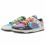 Nike Dunk The Mischievous Return, Super Mario Duo Madalad Rula Kingad Meeste Must Lilla DD1391-100(Meeskond128-) 40