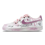 Nike Court Vision 1 Nahast Libisemisvastane Veekindel Polsterdus Libisemisvastane Veekindel Polsterdus Madalad kingad DH2987-101(Team60-) 44.5