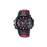 G-Shock MTG Seeria Terasest S&uuml;da Kuuekanaliline Raadiolaine Bluetooth &Uuml;hendus P&auml;ikeseenergia Kvartsmehhanism Vaikne Rihm Meeste kellad Must MTG-B1000B-1A4 Red Black