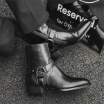 meeste mood punk hip hop k&otilde;rged chelsea saapad disainer terava ninaga kingad kauboi originaal nahast saapad lahedad trendikad mootorrattasaapad 240