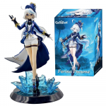 23cm Furina kuju Aktiivne Genshin Impact PVC tegevuskuju Anime Armsad T&uuml;drukud Focal Focalors Kogumismudel M&auml;nguasi Nukk Kingitus With box
