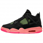 Air Jordan 4 Retro GS Black Infrared Laste tossud Infrared-23-Bright-Mango-Barely-Volt-White II1271-001 36