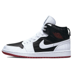 Air Jordan 1 Mid SE Utility Valge Must Gym Red Naiste Tossud DD9338-016 36.5 white