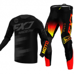 motokrossi k&auml;igukomplekt lastele 4 5 6 7 8 9 10 11 12 13 aastat Noor laps Mootorrattapoiss t&uuml;druk Jersey Pant Kits v&otilde;istluskost&uuml;&uuml;m Off-road Enduro MX MTB M-22