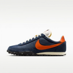 Nike Waffle Racer kesk&ouml;&ouml;l sinine turvaline oranž 40