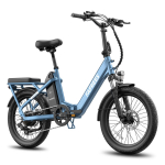 FAFREES F20 Flex Commuting elektrijalgratas 36V 20Ah akuga / 100 km s&otilde;iduulatusega, p&ouml;&ouml;rdemomendiandur sinine