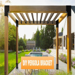 V&auml;rsked pergola kinnitusklambrid, terrassi k&auml;sipuu kinnitusklambrid v&auml;li-paviljonide, palkmajade, talveaedade, autovarjualuste, terrassi k&auml;sipuu jaoks, pergola kinnitusklambrite komplekt